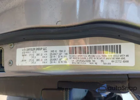 2014 Jeep Cherokee Latitude из США, поврежденный, VIN 1C4PJMCS2EW153290